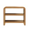 Picture of Rebersburg Solid Teak Wood 3 Tier Nightstand with Open Shelves