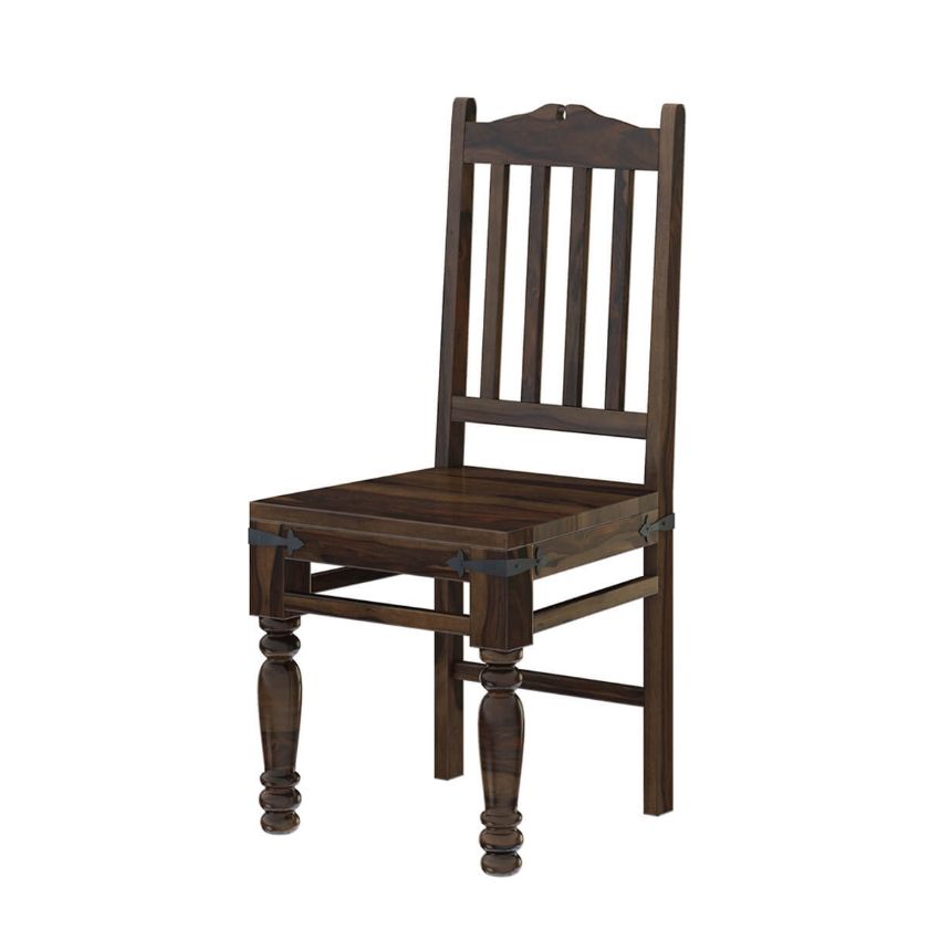 Picture of Oklahoma Farmhouse Traditional Rosewood Dining Chair