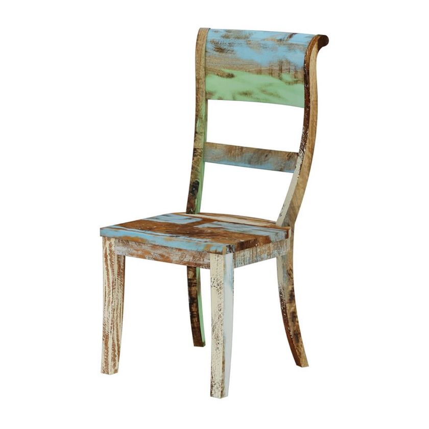 Picture of Wilmington Rustic Reclaimed Wood Dining Chair