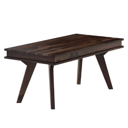 Picture of Petaluma Modern Rustic Solid Wood Rectangular Dining Table