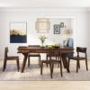 Picture of Petaluma Modern Rustic Solid Wood Rectangular Dining Table