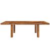 Picture of San Mateo Rustic Solid Wood Extendable Dining Table