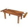 Picture of San Mateo Rustic Solid Wood Extendable Dining Table