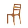 Picture of San Mateo Rustic Solid Wood Ladder Back Dining Chair