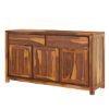 Picture of San Mateo Rustic Solid Wood Sideboard Buffet