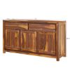 Picture of San Mateo Rustic Solid Wood Sideboard Buffet