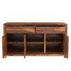 Picture of San Mateo Rustic Solid Wood Sideboard Buffet