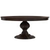 Picture of Clanton Solid Wood Pedestal Round Dining Table