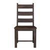 Picture of Modern Pioneer Rustic Solid Wood Ladder Back Dining Chair