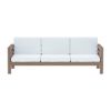 Picture of Mandurah Teak Wood Outdoor 3 Seater Sofa