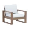 Picture of Narrogin Rustic Teak Wood Outdoor Single Sofa