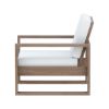 Picture of Narrogin Rustic Teak Wood Outdoor Single Sofa