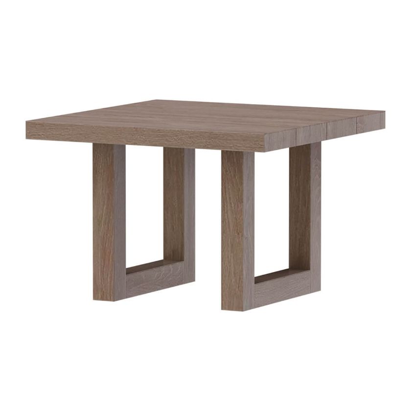 Picture of Narrogin Rustic Teak Wood Outdoor End table