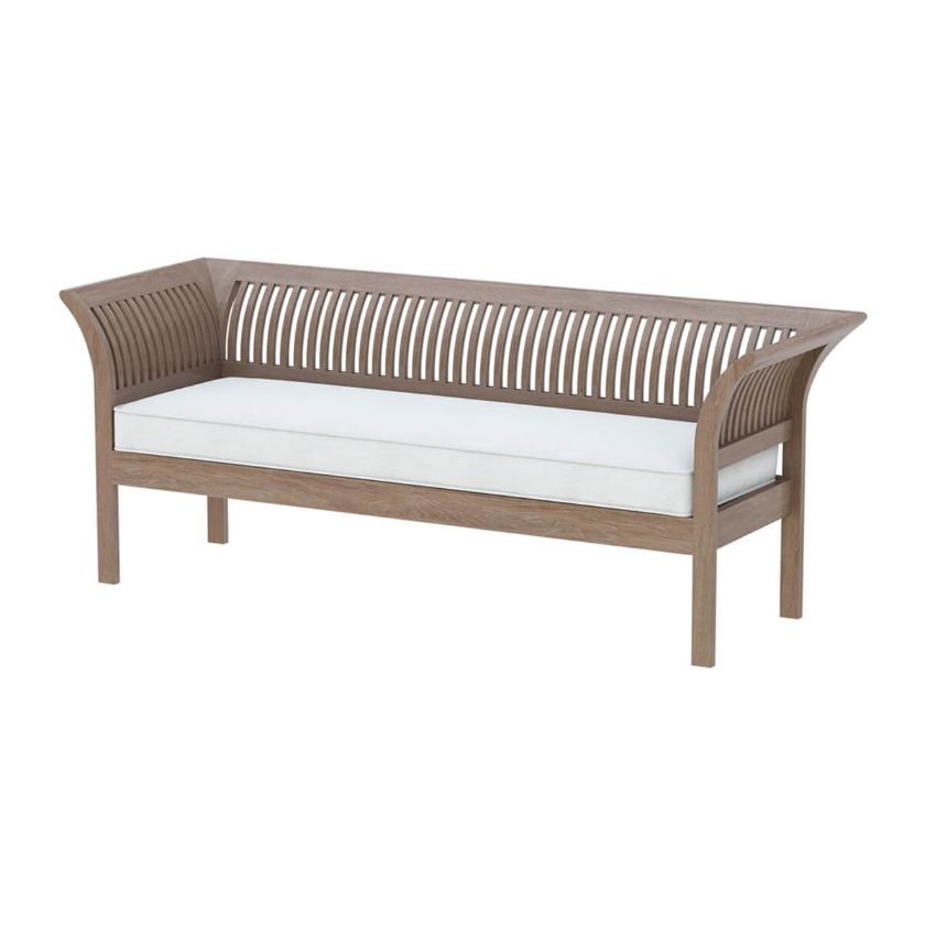 Picture of Loxton Teak Wood Outdoor 3 Seater Sofa