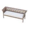 Picture of Loxton Teak Wood Outdoor 3 Seater Sofa
