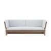 Picture of Geelong Teak Wood Outdoor 3 Seater Sofa