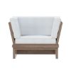 Picture of Geelong Teak Wood Outdoor Single Sofa