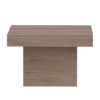 Picture of Geelong Rustic Teak Wood Outdoor Square End Table