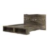 Picture of Ambler Solid Mahogany Wood Live Edge Style 4 Piece Bedroom Set