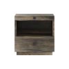 Picture of Ambler Solid Mahogany Wood Live Edge Style 4 Piece Bedroom Set