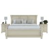 Picture of Otranto Mahogany Wood Hand Carved Classic Platform Bed