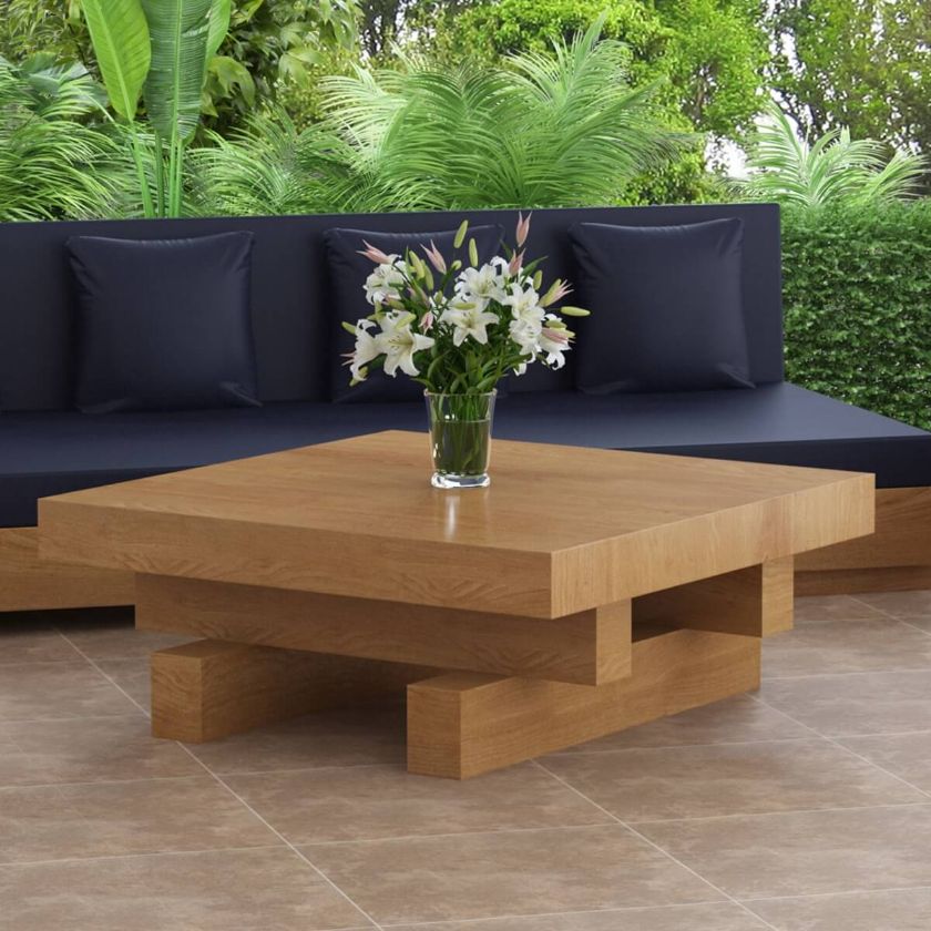 Picture of Onslow Teak Wood Outdoor Coffee Table