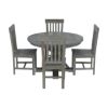 Picture of Alamosa Solid Wood 4 Seater Small Round Kitchen Table Chair Set