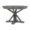 Picture of Alamosa Solid Wood 4 Seater Small Round Kitchen Table Chair Set