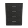 Picture of Estherville Modern Charcoal Grey 4 Drawer Tall Bedroom Dresser
