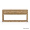 Picture of Oaso Modern Farmhouse Entryway Console Table with Drawers