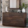 Picture of San Gabriel Rustic Solid Wood 6 Drawer Bedroom Dresser