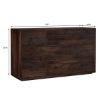Picture of San Gabriel Rustic Solid Wood 6 Drawer Bedroom Dresser