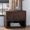 Picture of San Gabriel Rustic Solid Wood Nightstand End Table