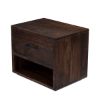 Picture of San Gabriel Rustic Solid Wood Nightstand End Table