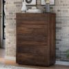 Picture of San Gabriel Rustic Solid Wood 5 Drawer Tall Dresser Chest