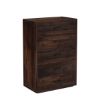 Picture of San Gabriel Rustic Solid Wood 5 Drawer Tall Dresser Chest