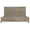 Picture of Winnetka Rustic Solid Wood 4 Piece Handcarved Bedroom Set