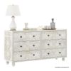 Picture of Lahaina Solid Wood Hand Carved Moroccan Style 6 Drawer Dresser