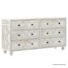 Picture of Lahaina Solid Wood Hand Carved Moroccan Style 6 Drawer Dresser