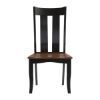 Picture of Rexburg Black Two Tone Solid Wood Dining Room Set