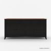 Picture of Rexburg Black Two Tone Solid Wood 4 Drawer Extra Long Sideboard
