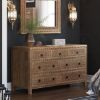 Picture of Waukesha Hand Carved Teak Wood Moroccan Style Large 7 Drawer Dresser
