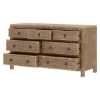 Picture of Waukesha Hand Carved Teak Wood Moroccan Style Large 7 Drawer Dresser