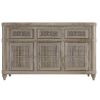 Picture of Winnetka Rustic Teak Wood Long Sideboard Cabinet