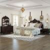 Picture of Orillia Rustic Solid Wood 4 Piece Moroccan Bedroom Set