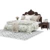 Picture of Orillia Rustic Solid Wood 4 Piece Moroccan Bedroom Set