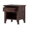 Picture of Orillia Rustic Solid Wood 4 Piece Moroccan Bedroom Set