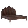 Picture of Orillia Solid Wood Handcrafted Traditional Moroccan Platform Bed