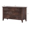 Picture of Orillia Solid Wood Handcrafted 7 Drawer Moroccan Bedroom Dresser