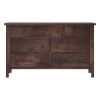 Picture of Orillia Solid Wood Handcrafted 7 Drawer Moroccan Bedroom Dresser